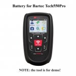 Battery Replacement for Bartec Tech550Pro TPMS Tool